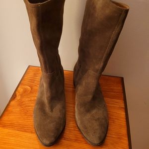 LUCKY Brand Lefara Antique Green  Women's Mid-Shaft Fashion Boot size 9.5 M